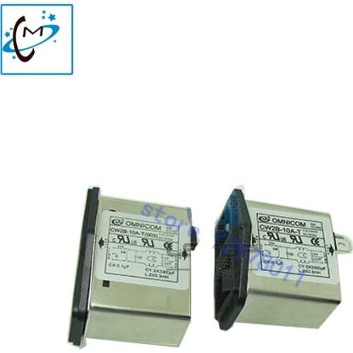 2pcs/lot Polaris head power switch Gongzheng 3204 AU 3208AU large format printer electrical socket part