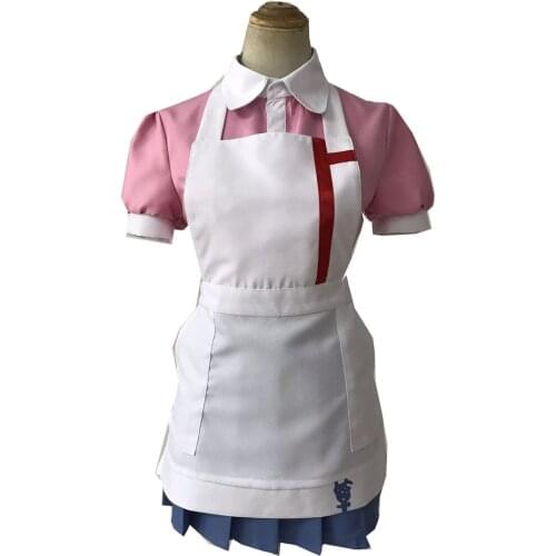 2020 Dangan Ronpa 2 Mikan Tsumiki Danganronpa Dress Cosplay Costume Danganronpa Mikan Tsumiki Cosplay