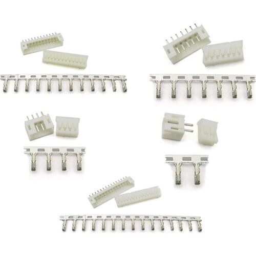 50Set/Lot PH2.0 2.0mm Connector Straight Pin needle 8P/9P/10P/11P/12P ( Straight Pin header +Terminal + Housing )