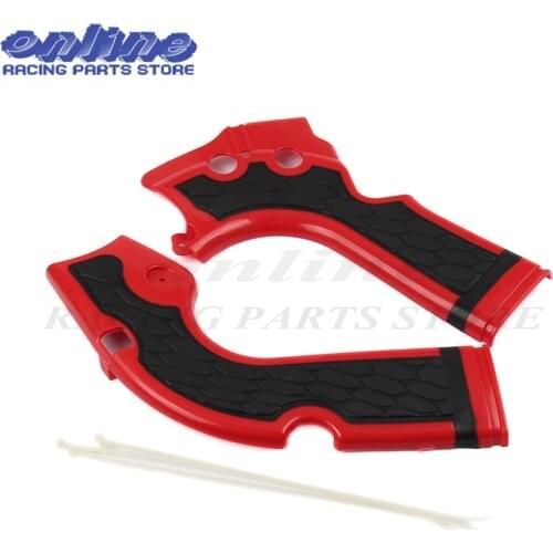 Free Shipping 3 Colors Motorcycles Frame Guard Motorcross for Honda CRF 250 450 R 2013-2016 CRF X Bikes Frame Protection