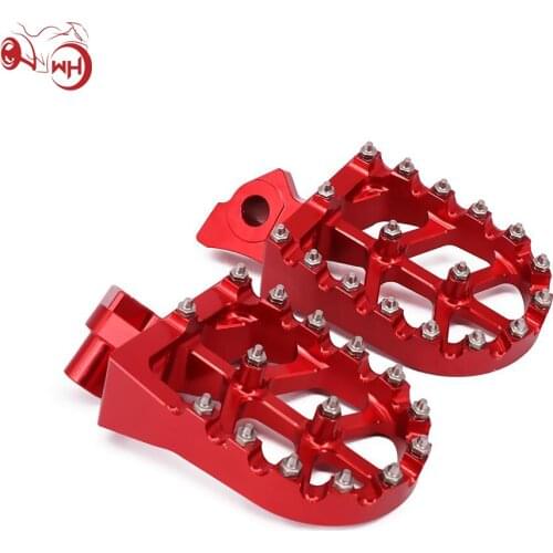 For HONDA CR125R CR250R CR 125R 250R 1995-1999 CR50 CR 50 1995 1996 1997 1998-2001 Motorcycle CNC Footrest Footpeg Foot Pegs