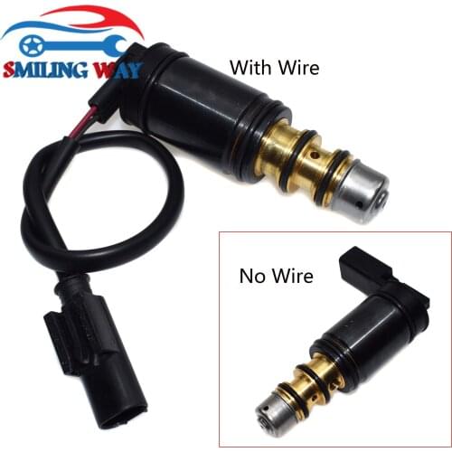 AC Compressor Control Solenoid Valve Wiring 6SEU12 6SEU16 7SEU16 7SEU17 For Audi A3 TT Quattro VW Eos Jetta Beetle Passat GTI