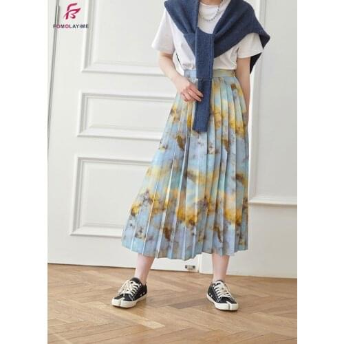 Женские юбки с высокой талией Fomolayime China At AliExpress