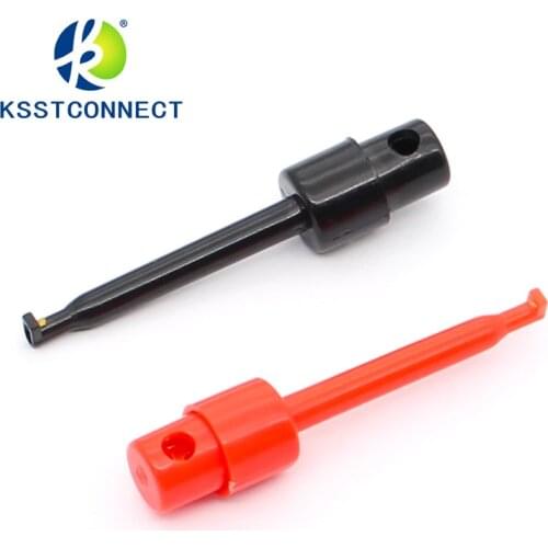 K30006 20pcs Multimeter Lead Wire Kit Test Hook Clip Grabbers Test Probe SMT/SMD IC D20 Cable Welding