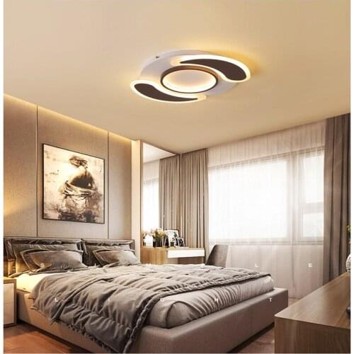Creative ceiling lamps living room bedroom study dining room home led ceiling lamp Indoor Lighting RC Dimmable Pendant light