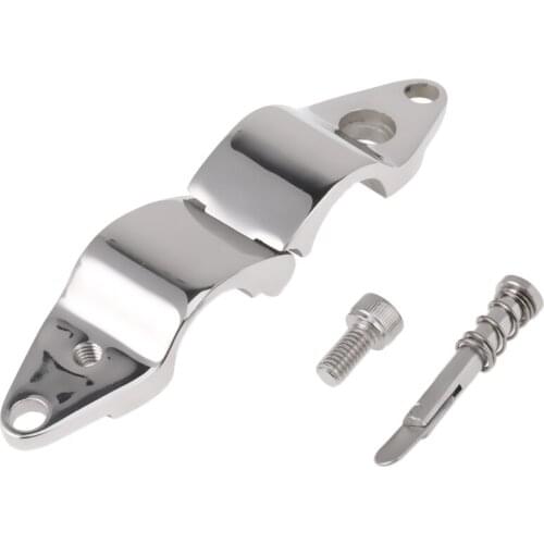 Boat Cover Canopy Fitting Standard Clamp 7/8'' Bar Snap Latch 316 Stainless Steel