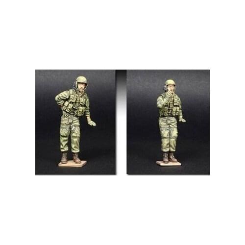 1/35 Scale Israeli tank soldier Figure Resin Model Kit Free Shipping