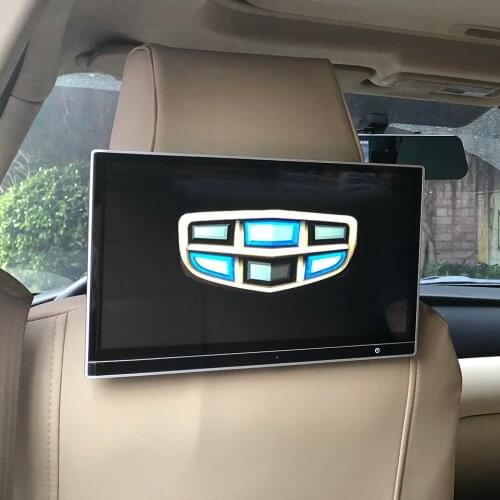 12.5 Inch Car Screen Android 9.0 OS Headrest Monitor For Geely Battle Null Emgrand EV GS GL PHEV MPV GC9 Rear Seat Entertainment