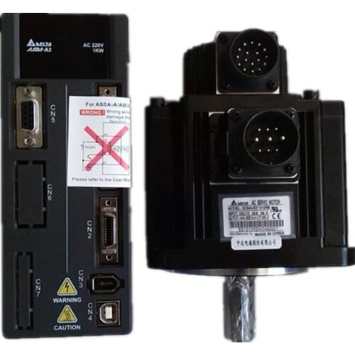 ECMA-F11845RS + ASD-A2-4523-U + cable sets Original Delta 4.5KW servo motor and driver