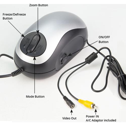 TV Output Reading Aid Desktop Mouse Camera Electronic Magnifier for People with Low Vision
