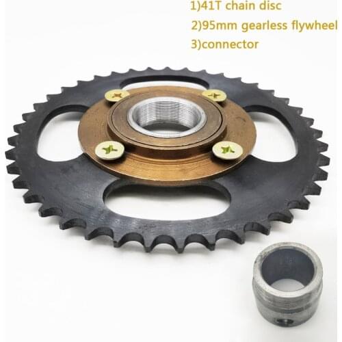 Type 420 41-tooth electric vehicle parts crankshaft non-toothed flywheel bushing connector 13 16 20 22 23 24 25 26 27 28 29 31MM