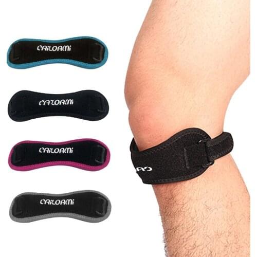 1PCS Adjustable Knee Patellar Tendon Support Strap Band Knee Support Brace Pads for Running basketball Outdoor Sport
