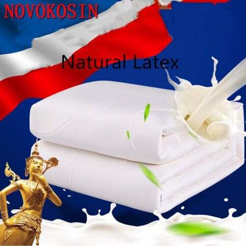 200X230cm One Piece Thailand Royal Natural Latex Quilt Four Seasons Core Quilt Summer Cool Cover Travel Nucleo De Terciopelo