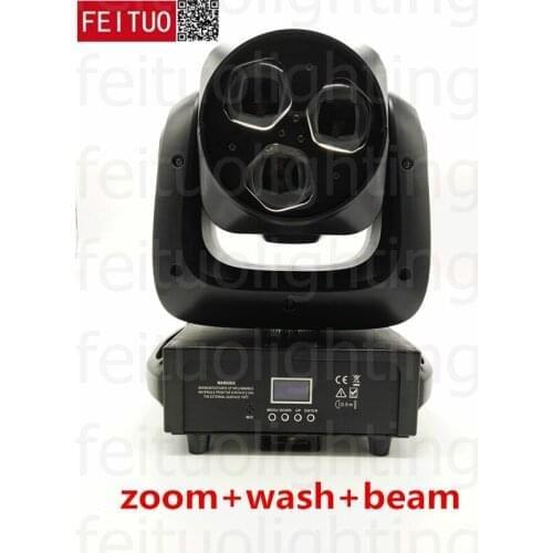 4 with fly case mini led beam moving head 3x40w rgbw bee eyes stage light moving head beam lyre
