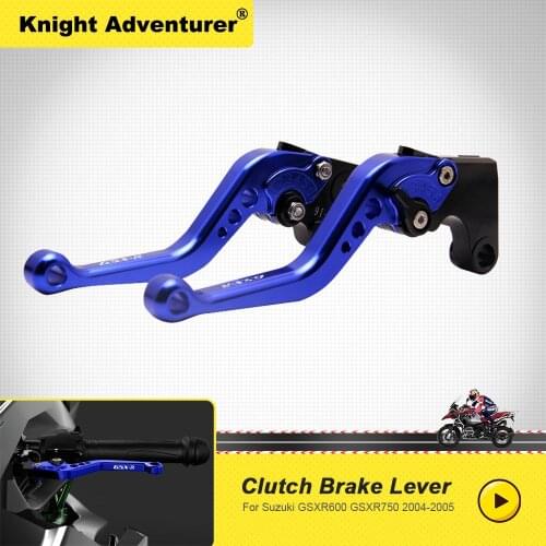 Motorcycle Accessories For SUZUKI GSXR GSX-R 600 750 GSXR 600/750 2004 2005 CNC Adjustable Brake Clutch Levers