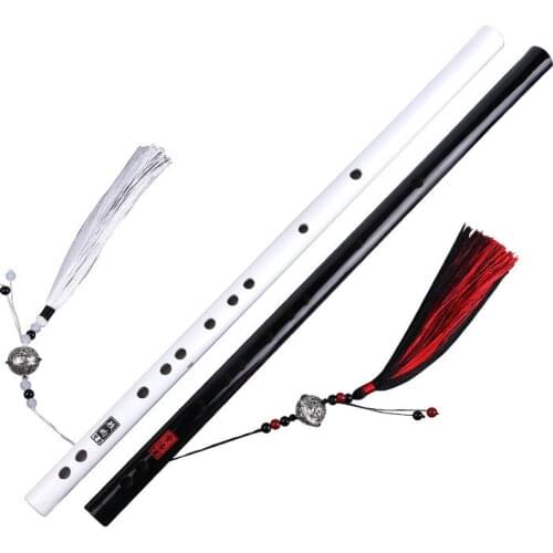 Bamboo Flute black and white antique style flute beginner adult student zero Foundation flute Palace Bell Sui Zi Chen Qing