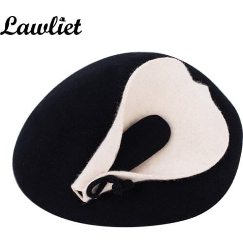 Women Beret Hats Ladies Vintage Style Fascinators Wool Pillbox Hat Cocktail Cheltenham Fesitval Hats Women Fedoras Wedding Hats