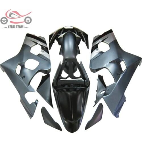 Free Custom ABS fairings set for Suzuki K4 2004 2005 GSXR600 04 05 GSXR 600 750 gun gray road racing fairing aftermarket parts
