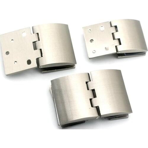 Two prices Side Hinge Bilateral Curved Wine Cabinet Door Glass Hinge Cabinet Hinge Clip Can Display Cabinet Cabinet Bathroom