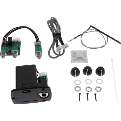 Handmade Equalizer Piezo Pre For Popular Folk Classical Guitar