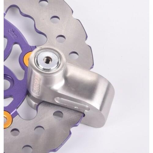 Motorcycle Bicycle Sturdy Wheel Disc Brake Lock Security Anti Thief Alarm Motorcycl Anti theft Disk Disc Brake Rotor Lock