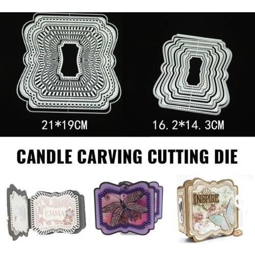 Book Maker Base Creator Metal Cutting Dies Creating Books Stencils For Diy Scrapbooking Album Decor Embossing Cut Die Paper Card