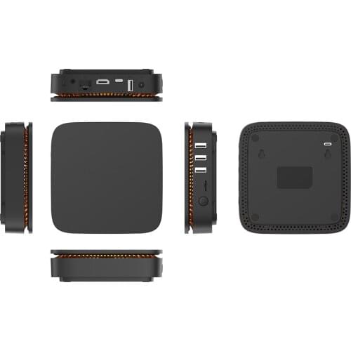 AK1 Win10 MINI PC Intel Apollo Lake Celeron J3455 RAM 4G BT4.0 4K HDMI 2.0 Windows 10 TV Box support 2.5''HDD