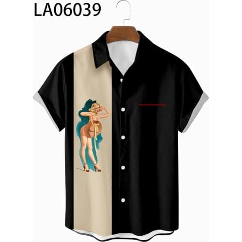 Short-sleeved Plus Size Summer Dresses Pattern 2 Creative 3D Printed Mens Shirts