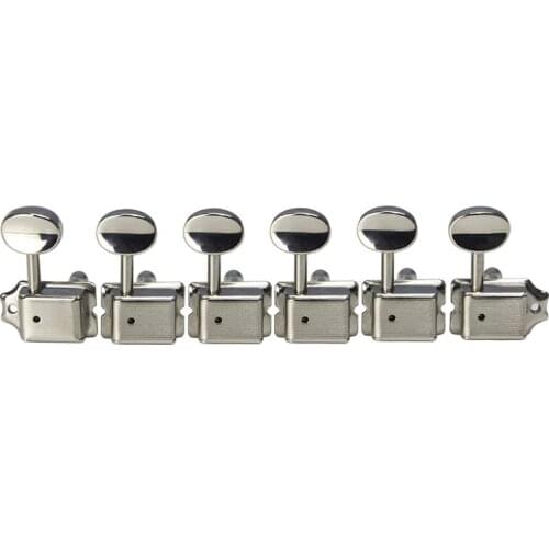 Guitar Machine Heads Tuners Chrome Locking String Tuning Key Pegs Tuners Set Replacement for Lp, Sg, Tl Electric Guitars