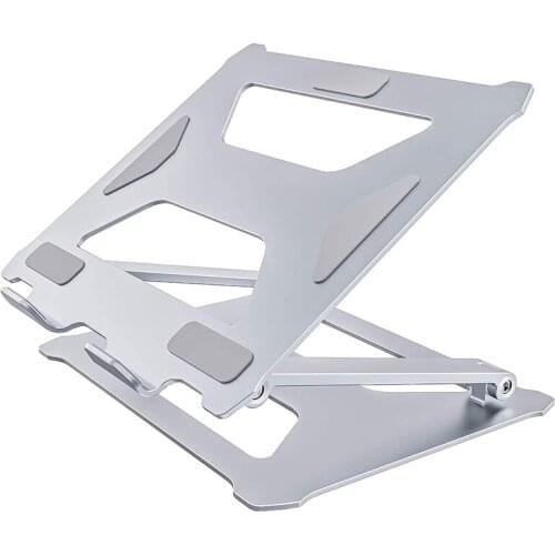Laptop Stand for Desk, Aluminum Computer Stand - Adjustable Holder for Notebook with Heat-Vent - Ergonomic Laptop Riser