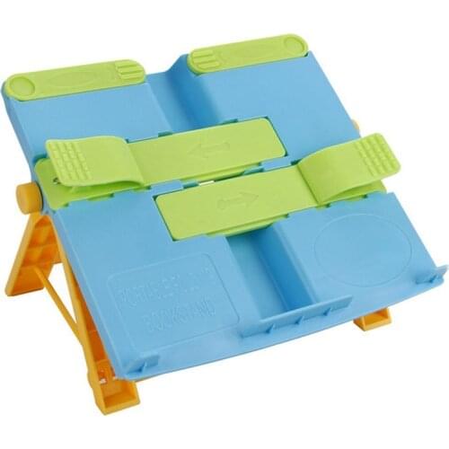 Foldable Book Stand Holder Portable Bookends Bookstand Reading Support for Student Children Writing Bracket Office Accessories