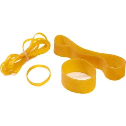 200*5mm 340 Pcs Elastic Rubber Band Natural Rubber Ring Apron Latex Ring Sealing Belay Packaging Resistance To High Temperature