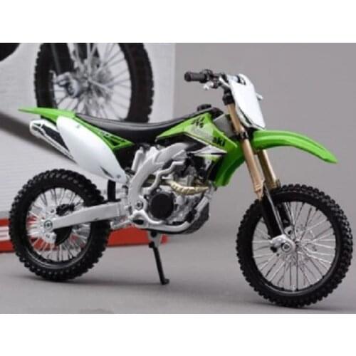 Maisto 1:12 Kawasaki KX 450F KX450F Assemble DIY Motorcycle Bike Model Toy New In Box
