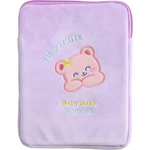 IPAD 11 Document Bag Women 10.5 Tablet Sleeve Case for IPAD Cute Cover 11 inch Tablet Liner Sleeve Pouch Bag Korean Stationery