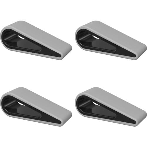 MoKo Universal Laptop/Notebook Stands,[4 Pack] Anti-Slip Durable Silicone Elevation Stand Lightweight Stable Kickstand