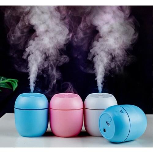 USB Portable Air Humidifier Essential Oil Diffuser Air Freash With LED Night Lamp For Home Car Fogger Mist Maker Face Steamer