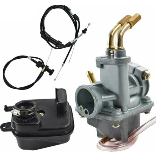 Motorcycle Carburetor Air Filter & Throttle Cable for Yamaha Y-Zinger PW 50 PW50