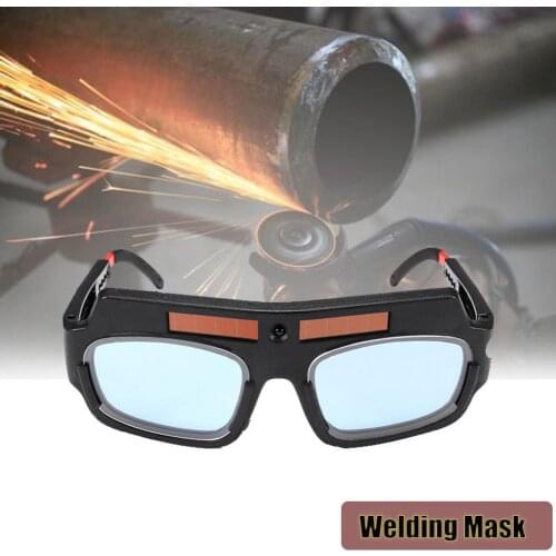 Solar Powered Safety Goggles Auto Darkening Welding Eyewear Eyes Protection Welder Glasses Mask Helmet Arc B88