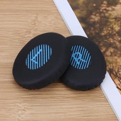 1Pair Replacement Earpads for Bose OE2 Ear Pads Protein Leather Cover Cushion SoundTrue Headphone Soft Ear Cushion for Bose OE2I
