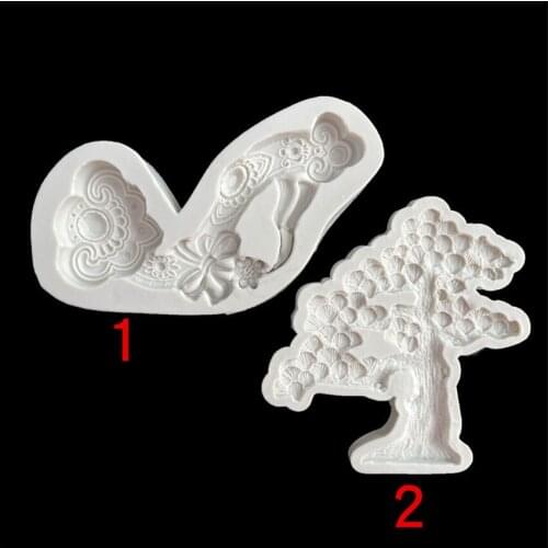 14*6.5*1.5CM DIY Sugar Craft Cake Vintage Two-Sword Soldier Silicone Mold Fondant Mold Cake Decorating Tools Gum Paste Mold