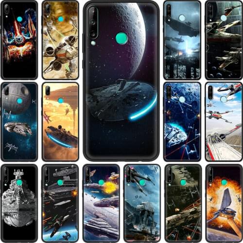 Star Space Ship Wars Mobile Phone Case for Huawei Y6 Y7 Y9 2019 Y6p Y8p Y8s Y9a Mate 20 40 Pro 10 Lite TPU Soft Cover Shell