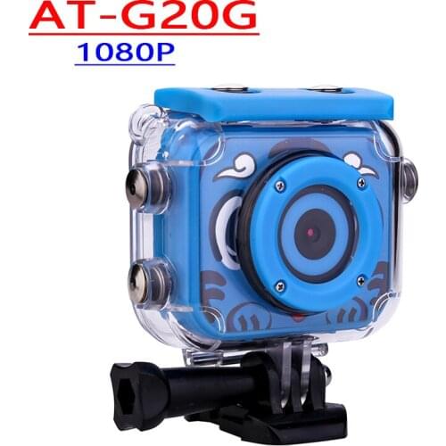 Children Mini Camera 2.0 Inch LCD Screen Digital Video Photo Camera Waterproof 1080P Kids Camera Children Birthday Gift 2021