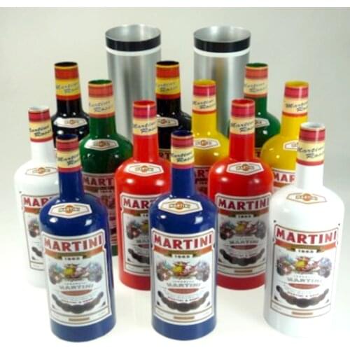 Multiplying Bottles/Moving Increasing and Coloring Bottles(12 bottles,pured liquid) Magic Tricks Stage Magic Gimmick Magic Props