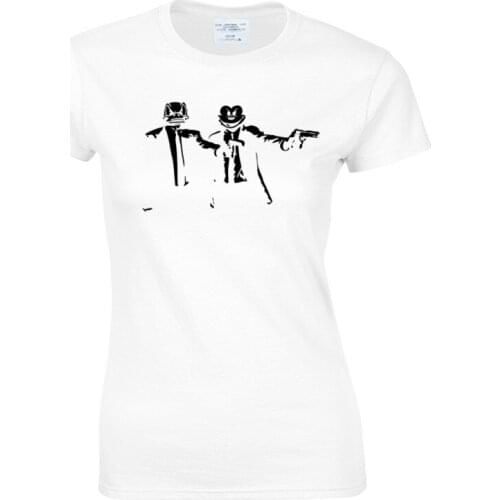 Crime novel 2019 Summer Graphic tees Women Clothing Funny t shirts Hipster Ladies T-shirt