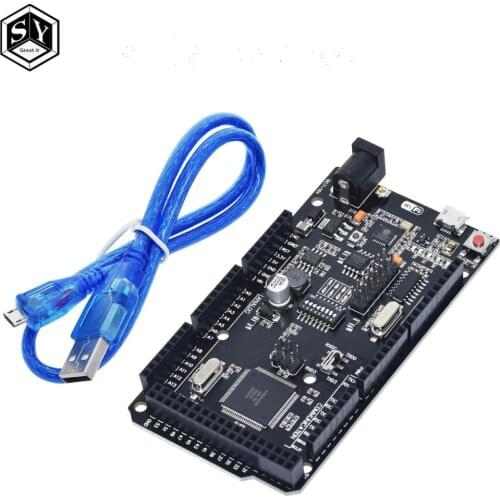 Great IT Mega+WiFi R3 ATmega2560+ESP8266 32M Memory USB-TTL CH340G Compatible For Arduino Mega NodeMCU ESP8266