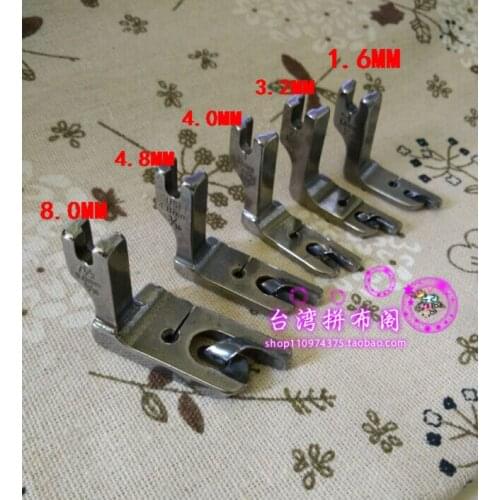 Industrial Sewing Machine Flat Car Hemming Presser Foot Applicable Brother Heavy Machinery Zhongjie Jack Tongyu
