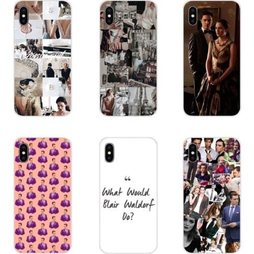 For Oneplus 3T 5T 6T Nokia 2 3 5 6 8 9 230 3310 2.1 3.1 5.1 7 Plus 2017 2018 TPU Transparent Covers Gossip Girl Blair Chuck Bass