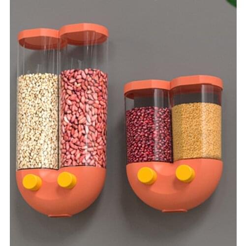 Transparent Sealed Storage Box Grains Food Storage Tank Household Kitchen Cans Containers Dry Cereals Box Rice Bean Dispenser