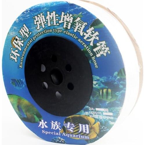 328ft Fish Tank Aquarium Clear Plastic Pump Oxygen Pipe Hose Air Bubble Stone Air Line Tube Aquatic Animal Supplies
