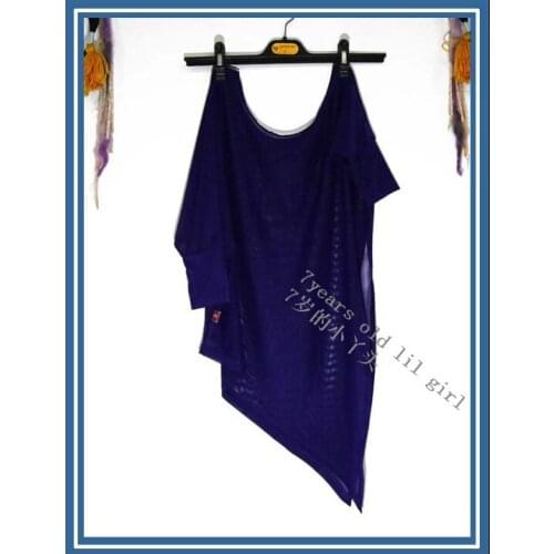Transparent Thin Belly Dance Bat Sleeve Top CUF13